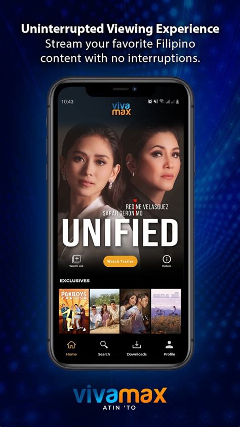 Vivamax for Android .